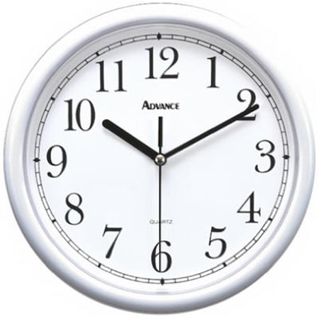 La Crosse Technology 25201 10 in. White Plastic Wall Clock LA577150